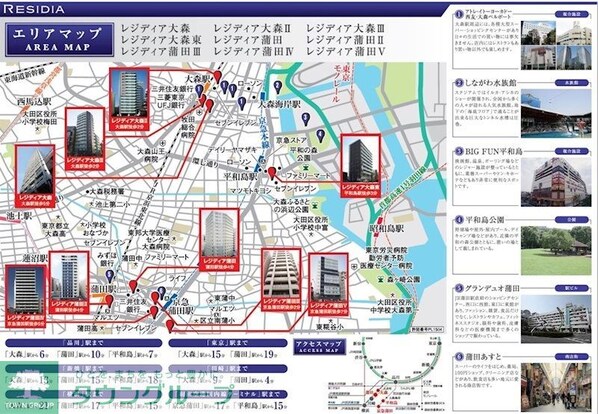 レジディア大森IIの物件内観写真